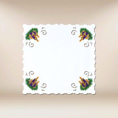 Embroidered Advent Napkin 45×45