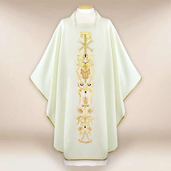 Liturgical Chasuble PX ecru