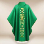 PX Green Liturgical Chasuble