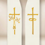 Embroidered Wedding Stole