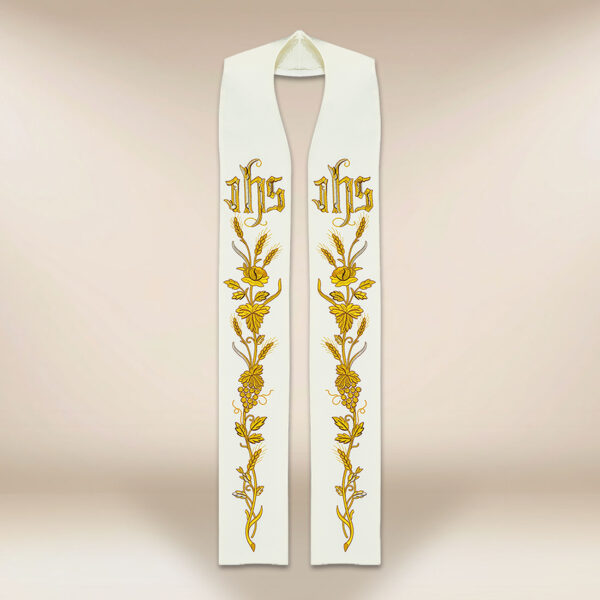 Stuła haftowana “Magnificat”