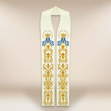 Stuła haftowana “Maryjna”