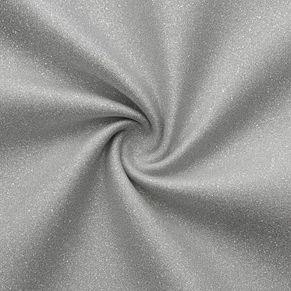 silver glitter fabric