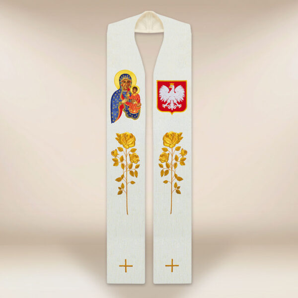 Stuła haftowana “Patriotyczna”