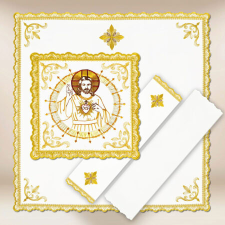 Chalice Linens Gold Jesus