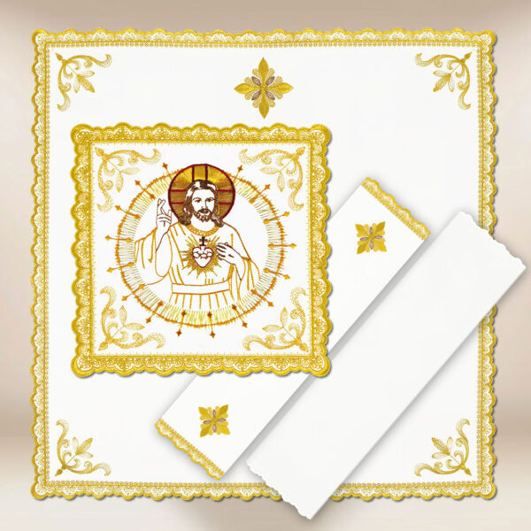 Chalice Linens Gold Jesus