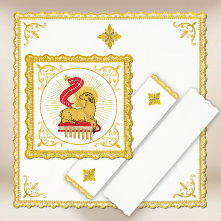 Chalice Linen Gold Lamb
