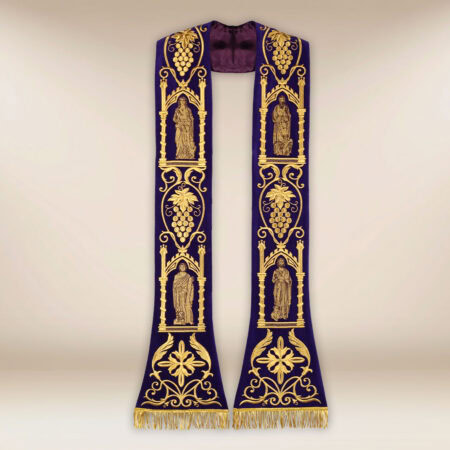 Embroidered Stole 4 Evangelists