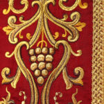 Silk Chasuble Richly Embroidered