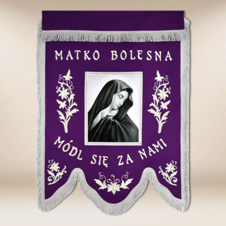 funeral banner Mother of God