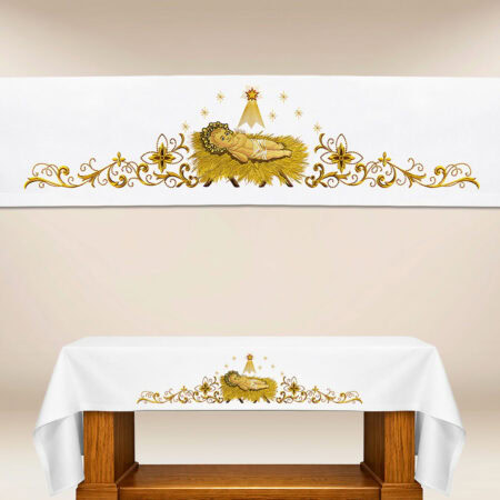 Christmas altar cloth