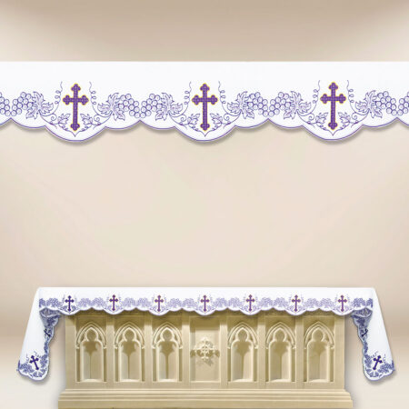 Embroidered Altar Cloth for Lent