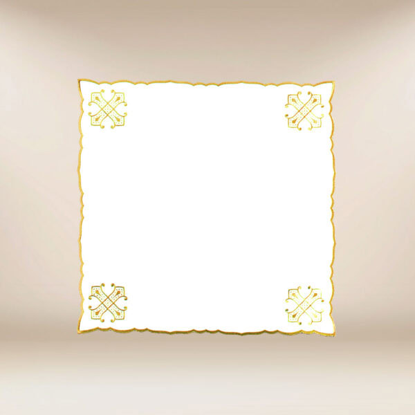 Embroidered Napkin Gold 45x45