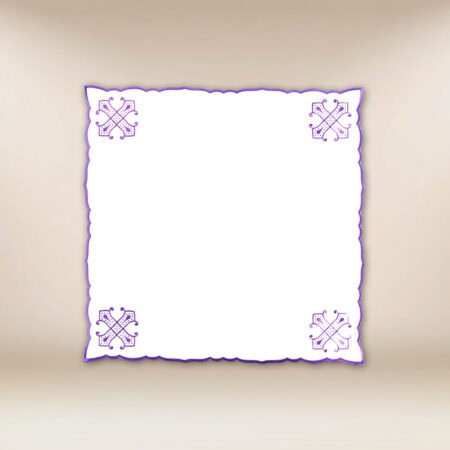 Embroidered Lent napkin
