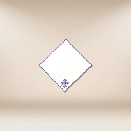 Embroidered Lent napkin